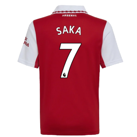 2022-2023 Arsenal Home Shirt (Kids) (SAKA 7)