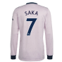 2022-2023 Arsenal Long Sleeve Third Shirt (SAKA 7)