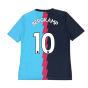 2022-2023 Arsenal Pre-Match Jersey (Blue) - Kids (BERGKAMP 10)