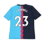2022-2023 Arsenal Pre-Match Jersey (Blue) - Kids (CAMPBELL 23)