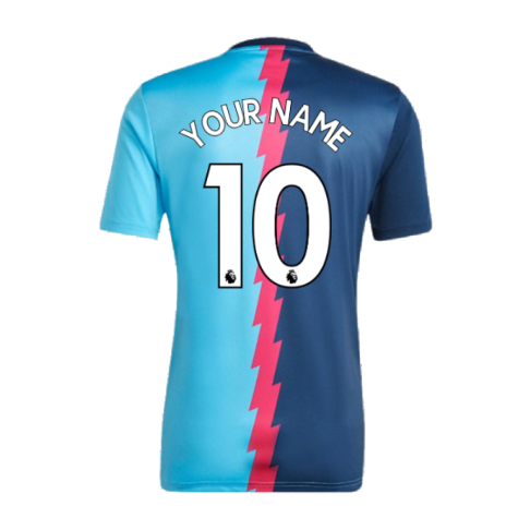 2022-2023 Arsenal Pre-Match Jersey (Blue) (Your Name)