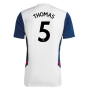 2022-2023 Arsenal Training Jersey (White) (Thomas 5)