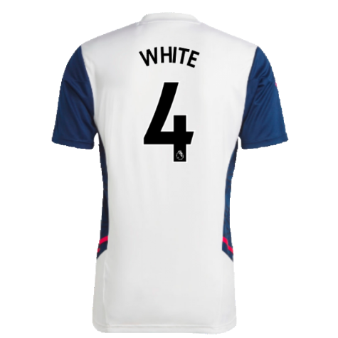 2022-2023 Arsenal Training Jersey (White) (WHITE 4)