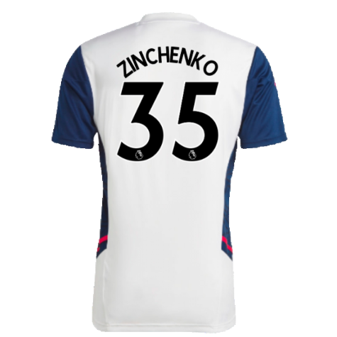 2022-2023 Arsenal Training Jersey (White) (ZINCHENKO 35)
