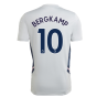 2022-2023 Arsenal Training Shirt (Clear Onix) (BERGKAMP 10)