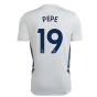 2022-2023 Arsenal Training Shirt (Clear Onix) (PEPE 19)