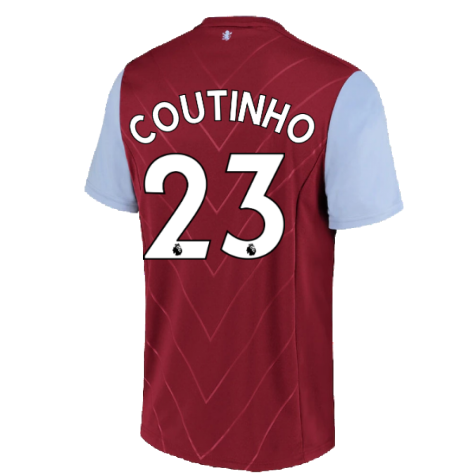 2022-2023 Aston Villa Home Shirt (Coutinho 23)