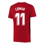 2022-2023 Atletico Madrid Crest Tee (Red) (LEMAR 11)