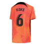 2022-2023 Atletico Madrid Pre-Match Shirt (Laser Crimson) - Kids (KOKE 6)