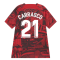 2022-2023 Atletico Madrid Pre-Match Training Shirt (Red) - Kids (CARRASCO 21)