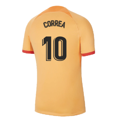 2022-2023 Atletico Madrid Third Shirt (CORREA 10)