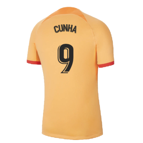 2022-2023 Atletico Madrid Third Shirt (CUNHA 9)