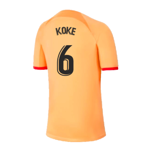 2022-2023 Atletico Madrid Third Shirt (Kids) (KOKE 6)