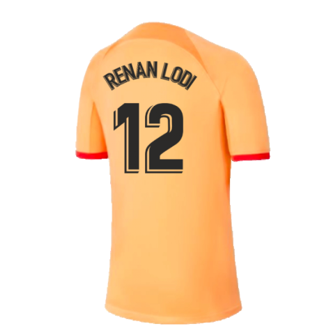 2022-2023 Atletico Madrid Third Shirt (Kids) (RENAN LODI 12)