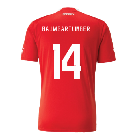 2022-2023 Austria Home Shirt (BAUMGARTLINGER 14)