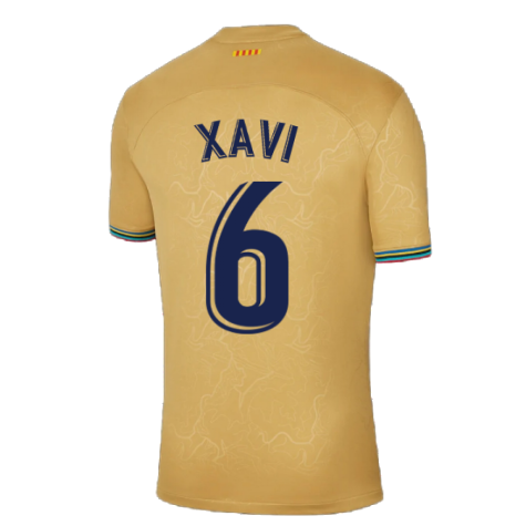2022-2023 Barcelona Away Shirt (XAVI 6)
