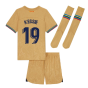 2022-2023 Barcelona Little Boys Away Kit (KESSIE 19)