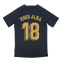 2022-2023 Barcelona Pre-Match Training Shirt (Obsidian) (JORDI ALBA 18)
