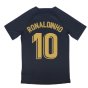 2022-2023 Barcelona Pre-Match Training Shirt (Obsidian) (RONALDINHO 10)