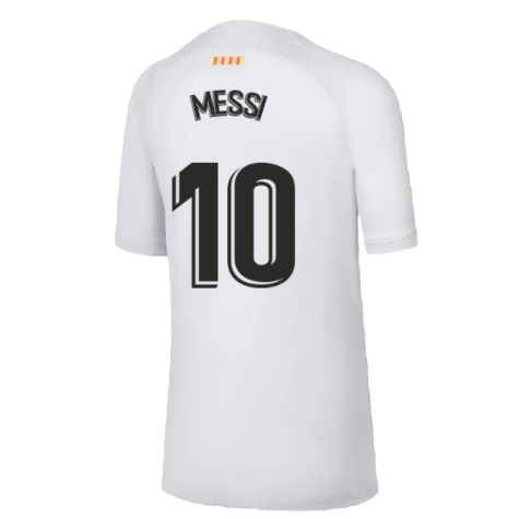 2022-2023 Barcelona Third Shirt (Kids) (MESSI 10)