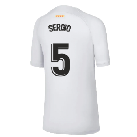 2022-2023 Barcelona Third Shirt (Kids) (SERGIO 5)