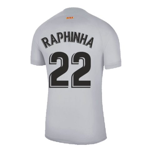 2022-2023 Barcelona Third Shirt (RAPHINHA 22)
