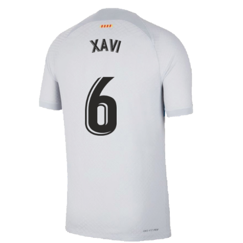 2022-2023 Barcelona Vapor Match Third Shirt (XAVI 6)
