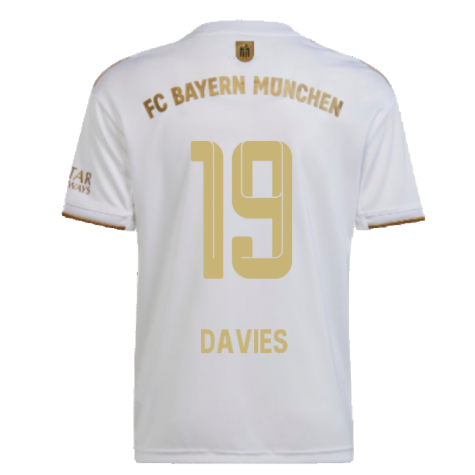 2022-2023 Bayern Munich Away Shirt (DAVIES 19)