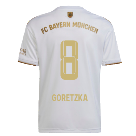 2022-2023 Bayern Munich Away Shirt (GORETZKA 8)