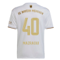 2022-2023 Bayern Munich Away Shirt (MAZRAOUI 40)