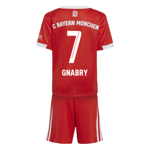 2022-2023 Bayern Munich Home Mini Kit (GNABRY 7)