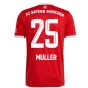 2022-2023 Bayern Munich Home Shirt (Kids) (MULLER 25)