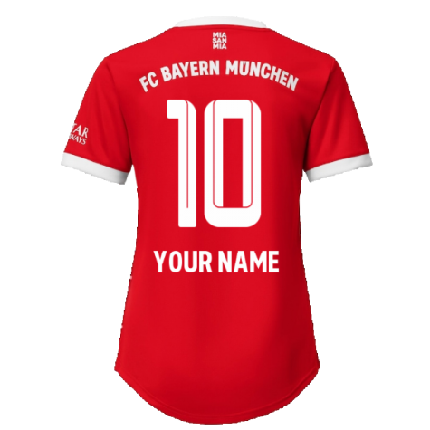 2022-2023 Bayern Munich Home Shirt (Ladies) (Your Name)