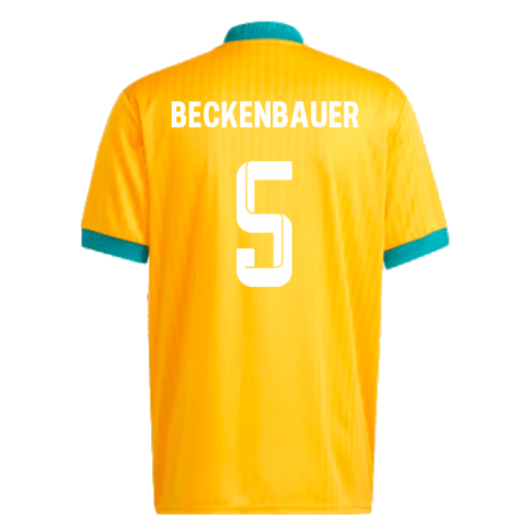 2022-2023 Bayern Munich Icon Jersey (Gold) (BECKENBAUER 5)