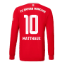 2022-2023 Bayern Munich Long Sleeve Home Shirt (MATTHAUS 10)