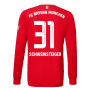 2022-2023 Bayern Munich Long Sleeve Home Shirt (SCHWEINSTEIGER 31)