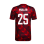 2022-2023 Bayern Munich Pre-Match Shirt (Red) (MULLER 25)