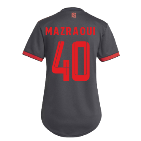 2022-2023 Bayern Munich Third Shirt (Ladies) (MAZRAOUI 40)