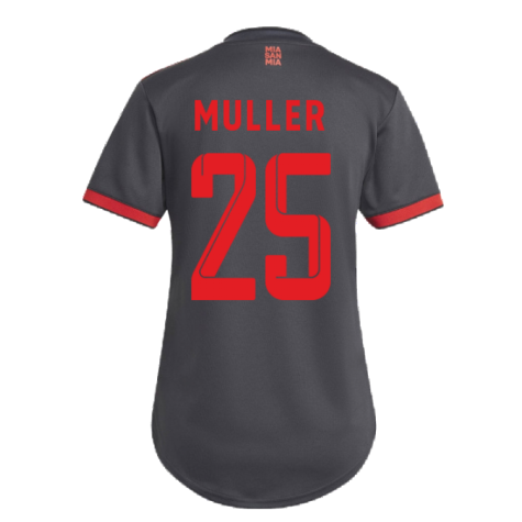 2022-2023 Bayern Munich Third Shirt (Ladies) (MULLER 25)