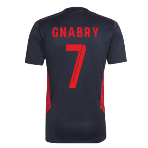 2022-2023 Bayern Munich Training Shirt (Black) (GNABRY 7)