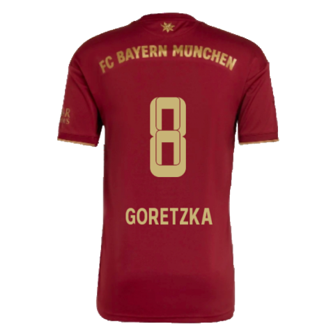 2022-2023 Bayern Munich Wiesn Oktoberfest Shirt (GORETZKA 8)