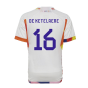 2022-2023 Belgium Away Shirt (Kids) (DE KETELAERE 16)