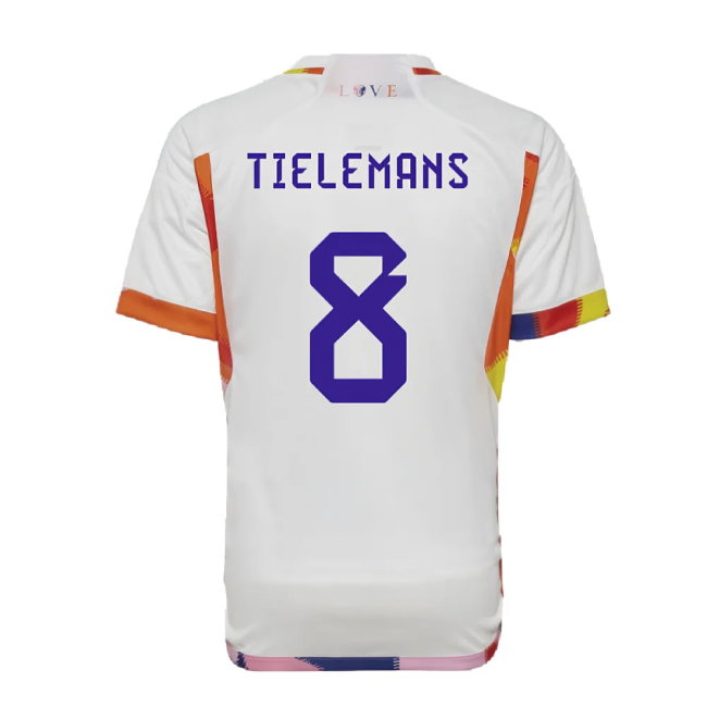 2022-2023 Belgium Away Shirt (Kids) (TIELEMANS 8)