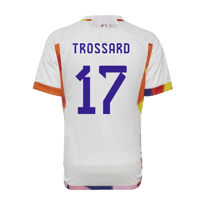 2022-2023 Belgium Away Shirt (Kids) (TROSSARD 17)