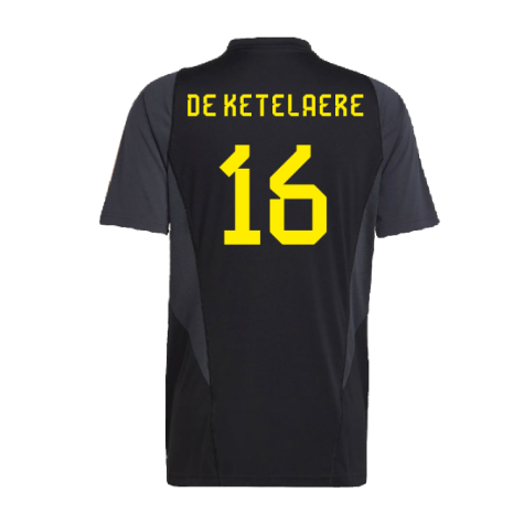 2022-2023 Belgium CO Tee (Black) (DE KETELAERE 16)