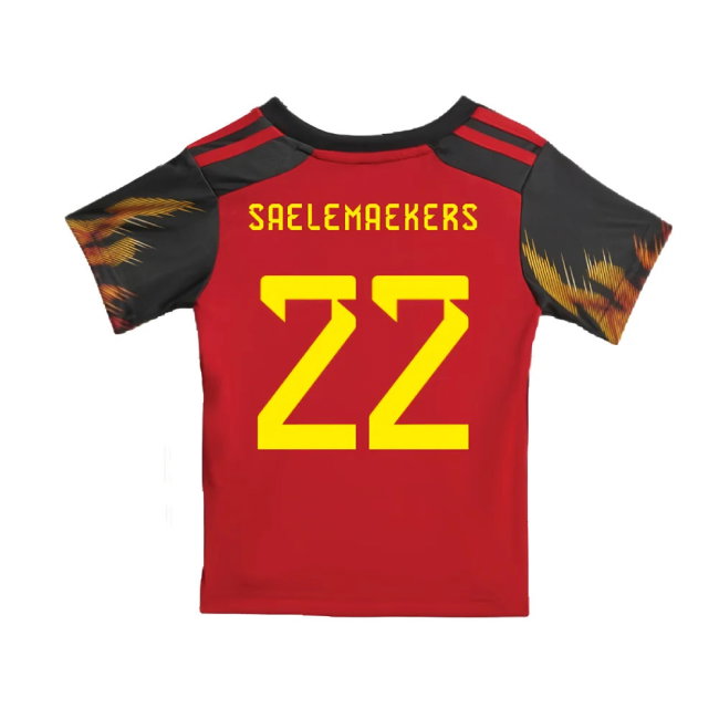 2022-2023 Belgium Home Baby Kit (SAELEMAEKERS 22)
