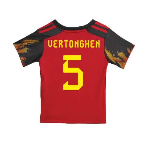 2022-2023 Belgium Home Baby Kit (VERTONGHEN 5)