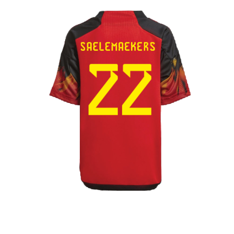 2022-2023 Belgium Home Mini Kit (SAELEMAEKERS 22)