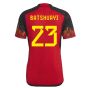 2022-2023 Belgium Home Shirt (Batshuayi 23)