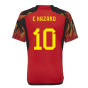 2022-2023 Belgium Home Shirt (Kids) (E Hazard 10)